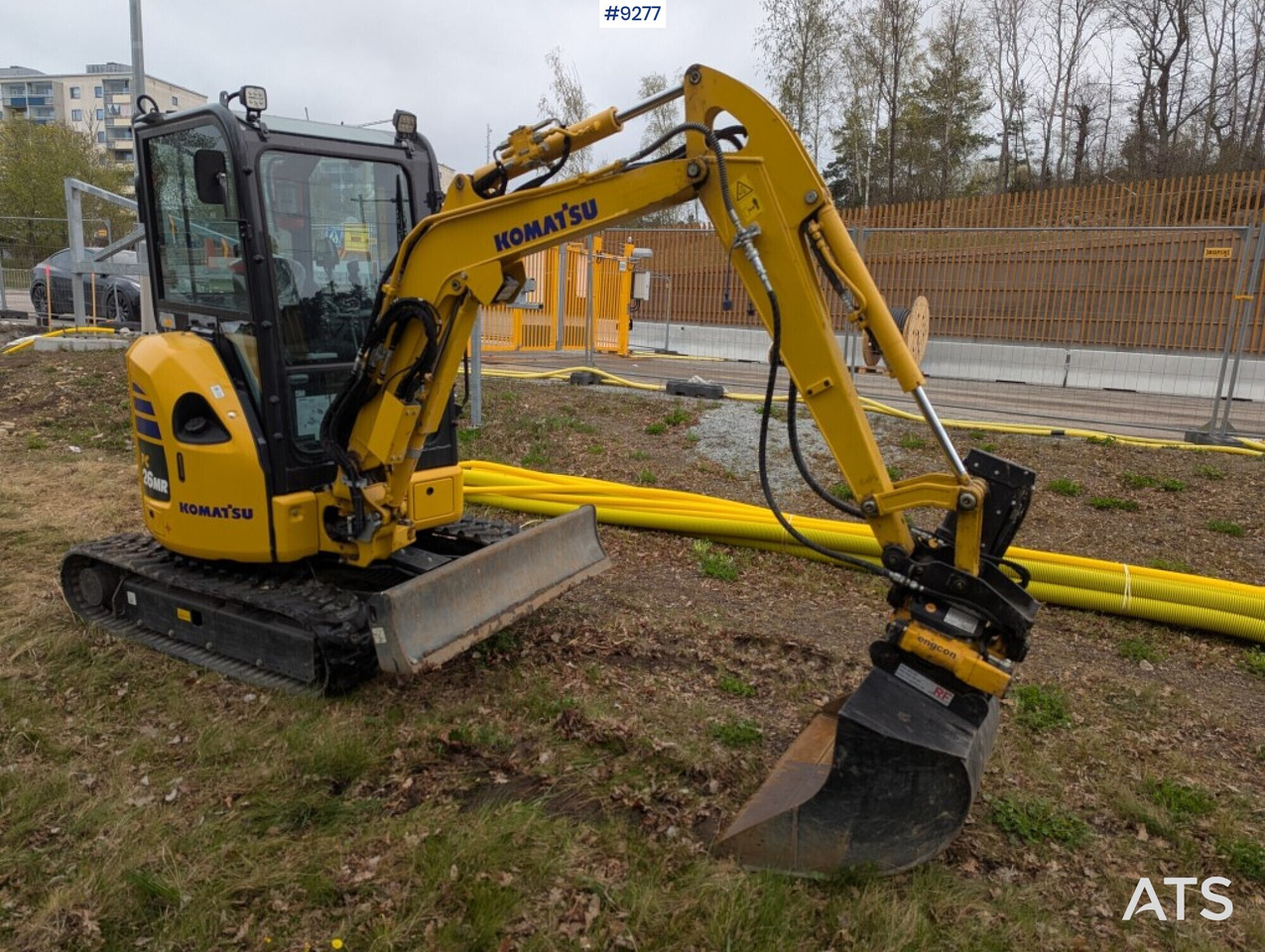 Mini escavadeira Mini Excavator Komatsu PC26MR (See Video): foto 9