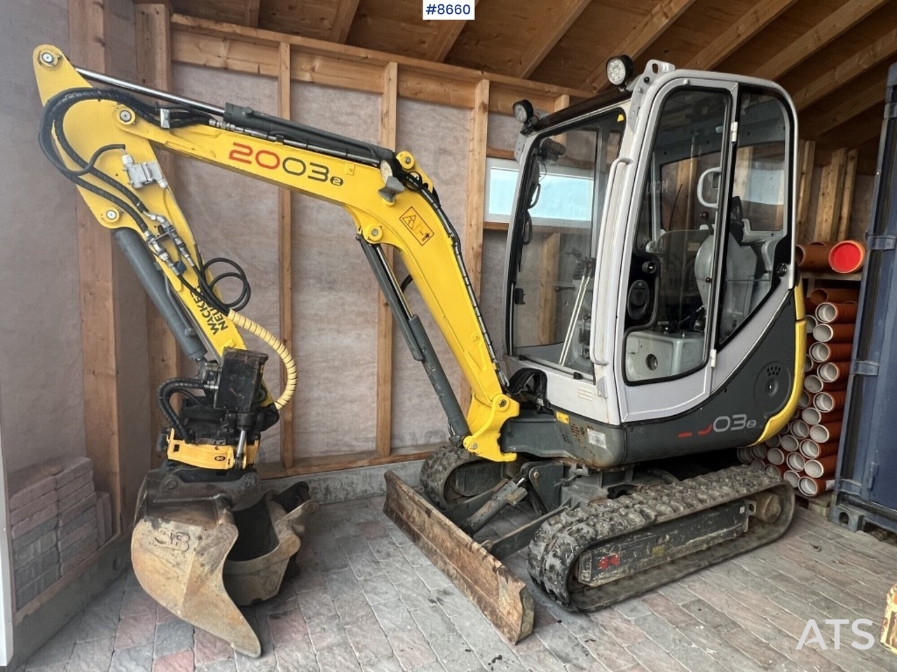 Mini excavator - Wacker Neuson 2003RD - Escavadeira: foto 1 Mini excavator - Wacker Neuson 2003RD - Escavadeira: foto 1