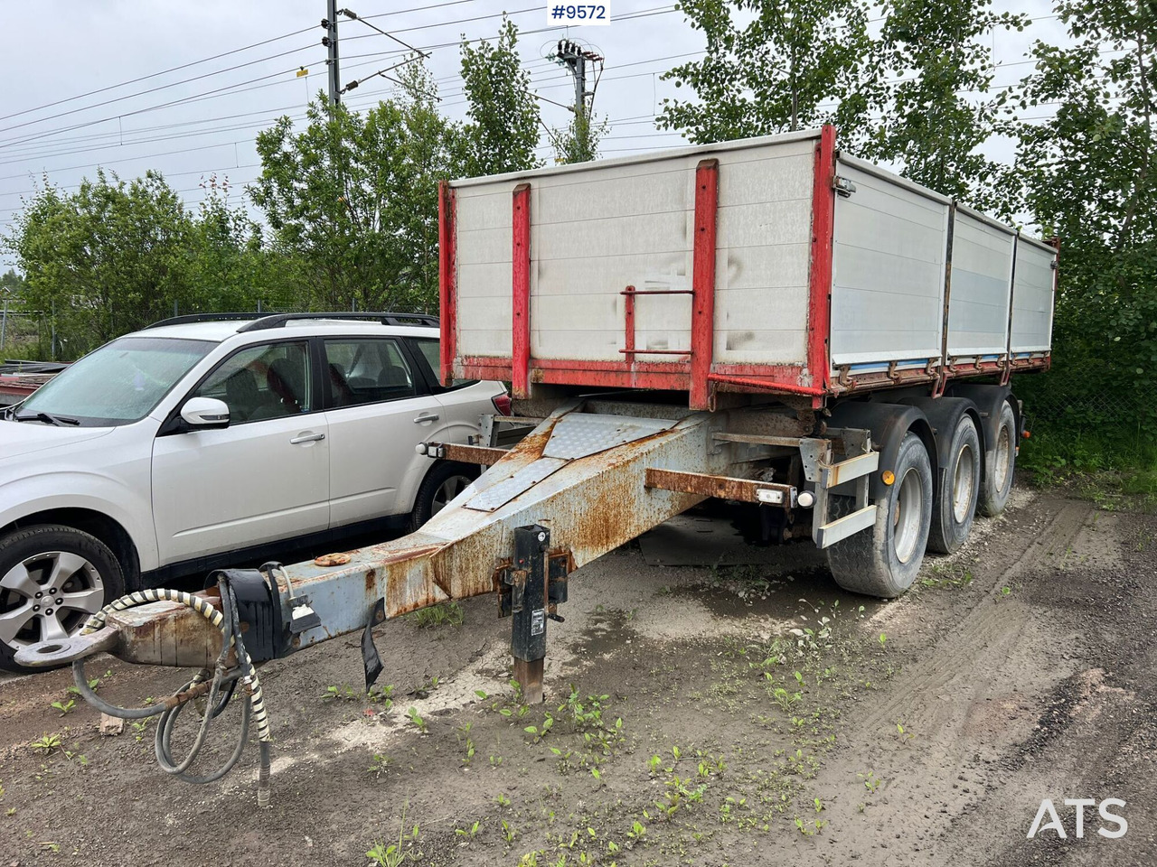 NORSLEP PHV 24 T tipper trailer - Reboque basculante: foto 1 NORSLEP PHV 24 T tipper trailer - Reboque basculante: foto 1