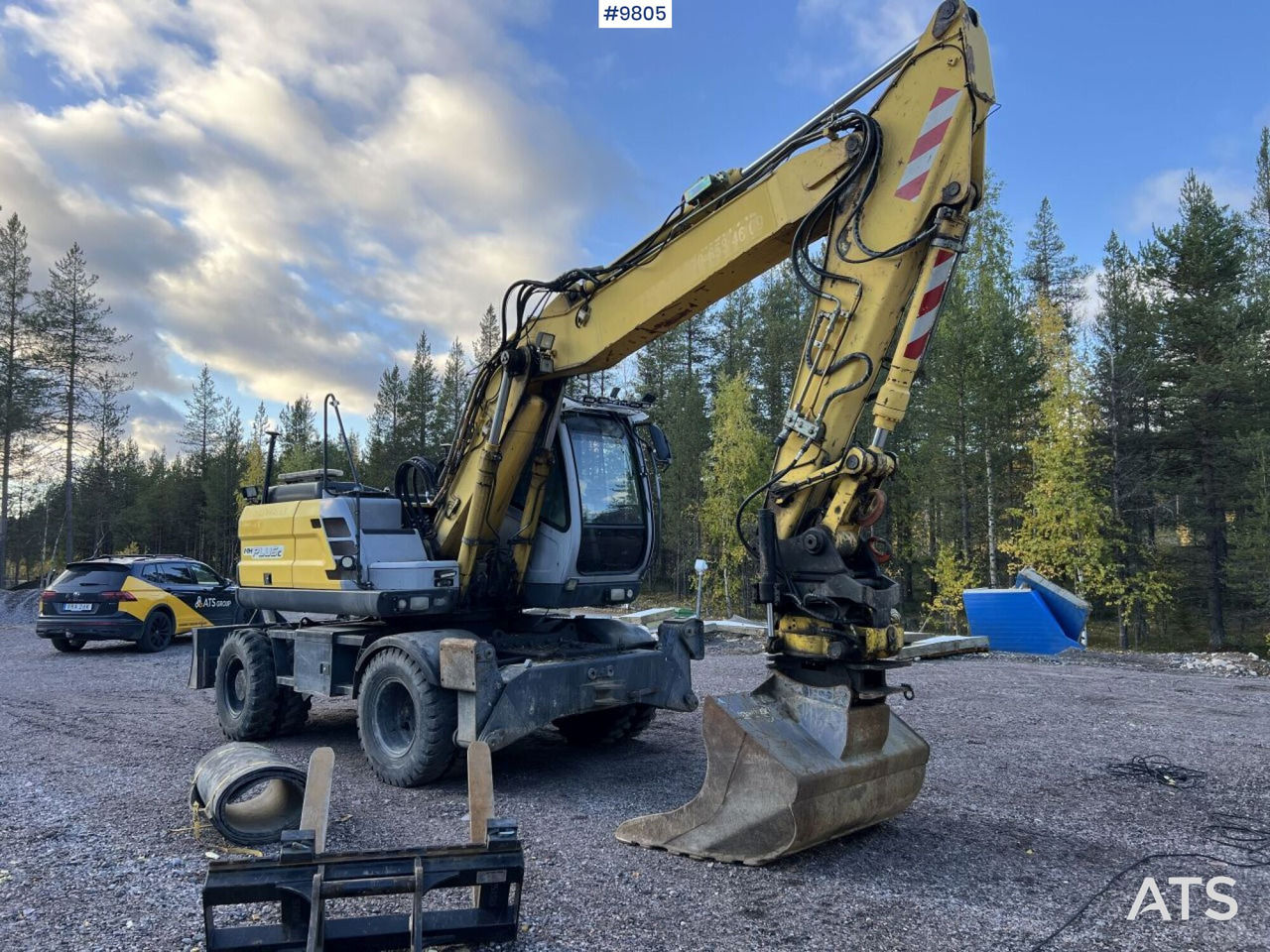 New Holland, MH-Plus-C Wheel excavator with excavation system, rotor, and grader bucket - Escavadeira de rodas: foto 1 New Holland, MH-Plus-C Wheel excavator with excavation system, rotor, and grader bucket - Escavadeira de rodas: foto 1