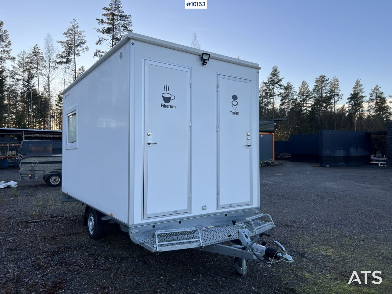 Personalvagn ALRO METAL - Casa contentor, Reboque: foto 1 Personalvagn ALRO METAL - Casa contentor, Reboque: foto 1