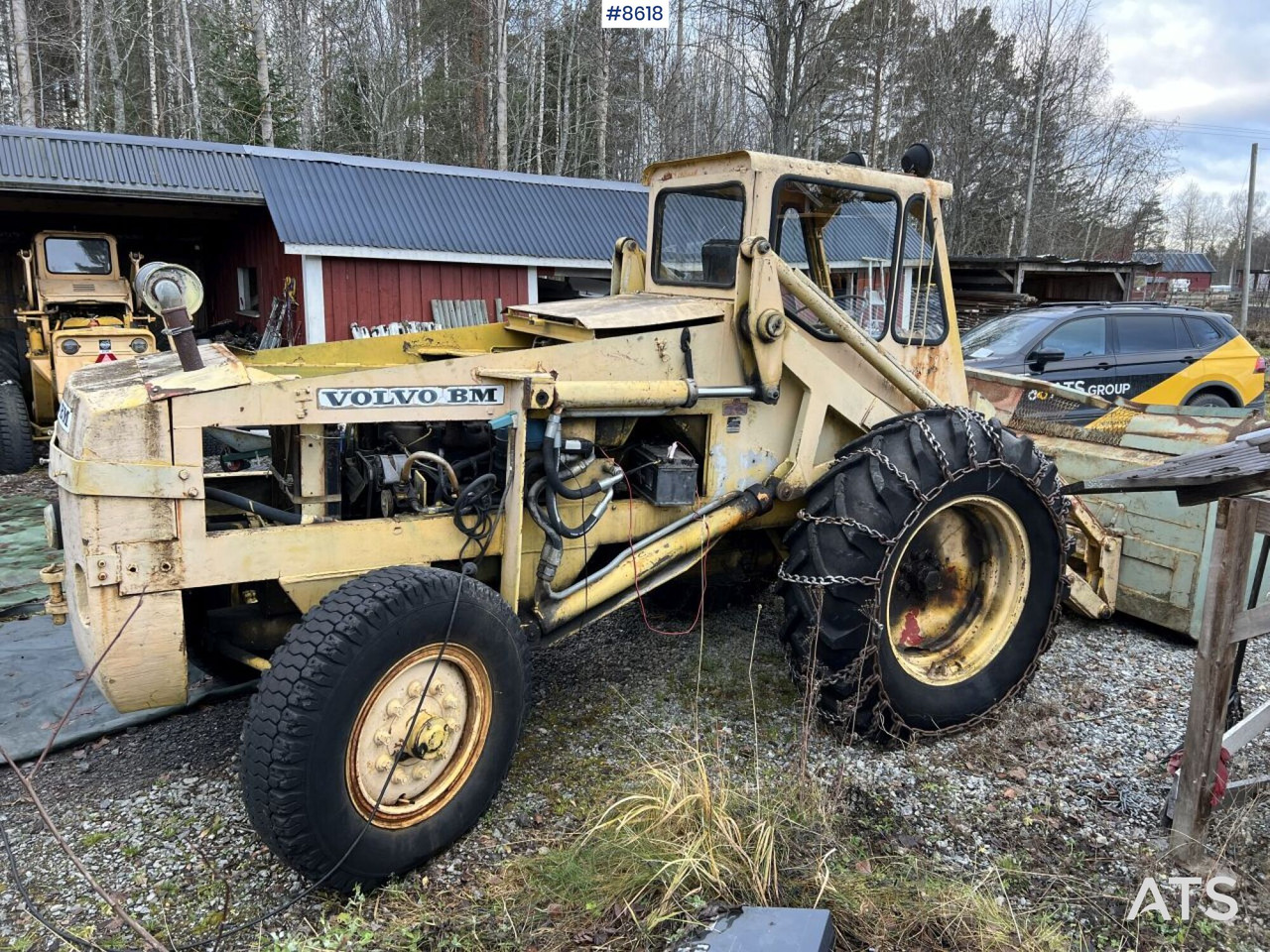 Rear Loader VOLVO BM 350 (SEE VIDEOS) - Pá carregadora de rodas: foto 3 Rear Loader VOLVO BM 350 (SEE VIDEOS) - Pá carregadora de rodas: foto 3