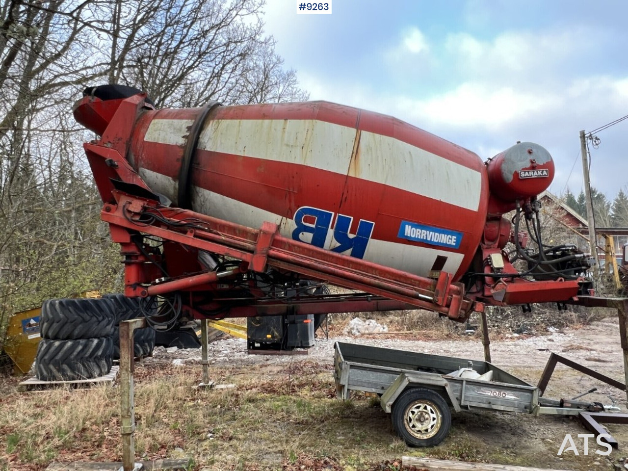 Saraka Concrete mixer - Balão de betoneira: foto 4 Saraka Concrete mixer - Balão de betoneira: foto 4