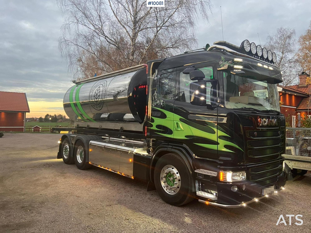 Scania G450 Hooklift Truck with tank body and tank trailer - Camião cisterna: foto 1 Scania G450 Hooklift Truck with tank body and tank trailer - Camião cisterna: foto 1