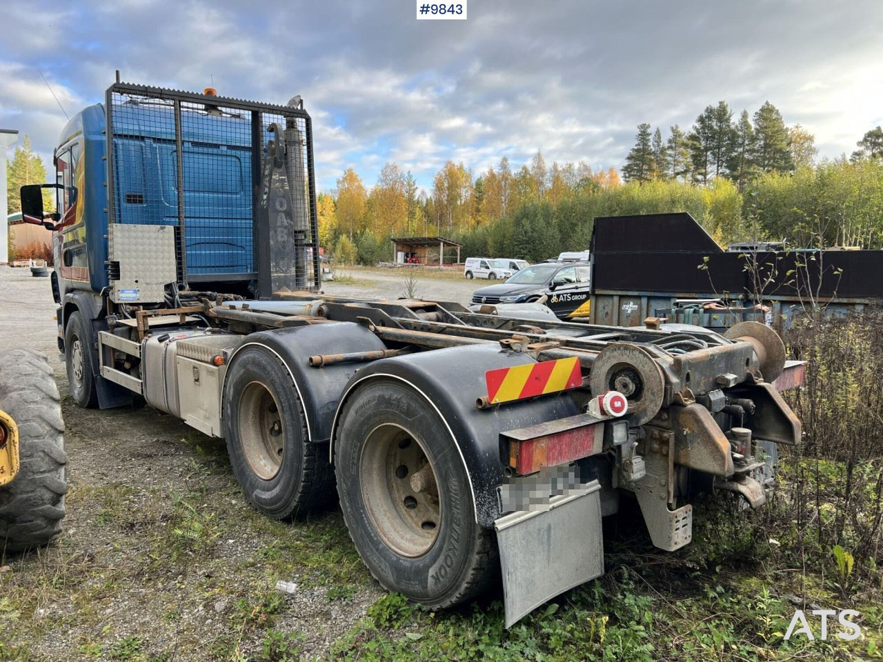 Scania R144 Hook Truck with plow equipment - Camião polibenne: foto 3 Scania R144 Hook Truck with plow equipment - Camião polibenne: foto 3
