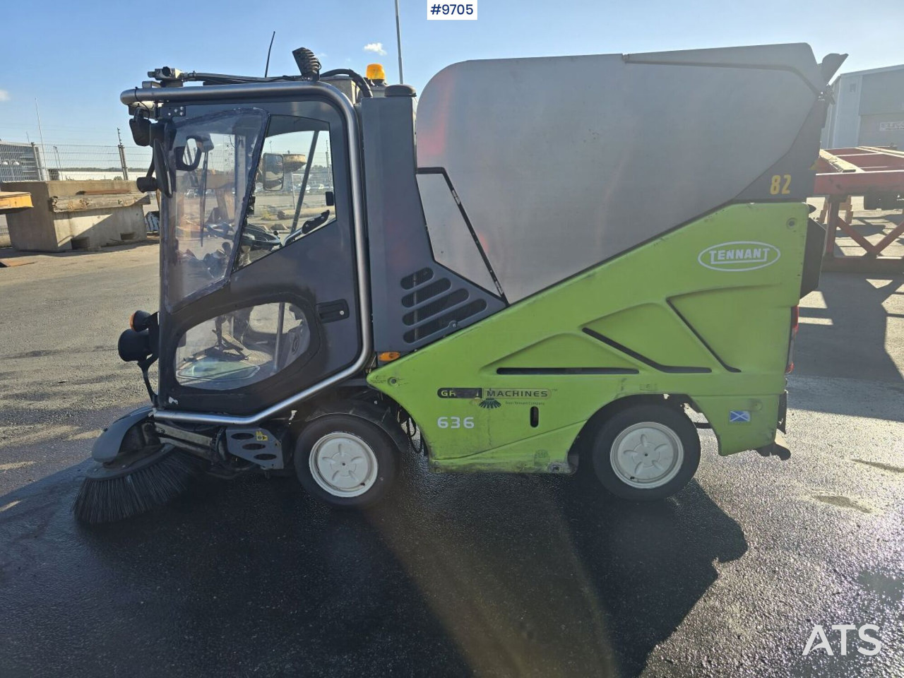 Sweeper - Tennant 636 (SEE VIDEO) - Varredora urbana: foto 2 Sweeper - Tennant 636 (SEE VIDEO) - Varredora urbana: foto 2