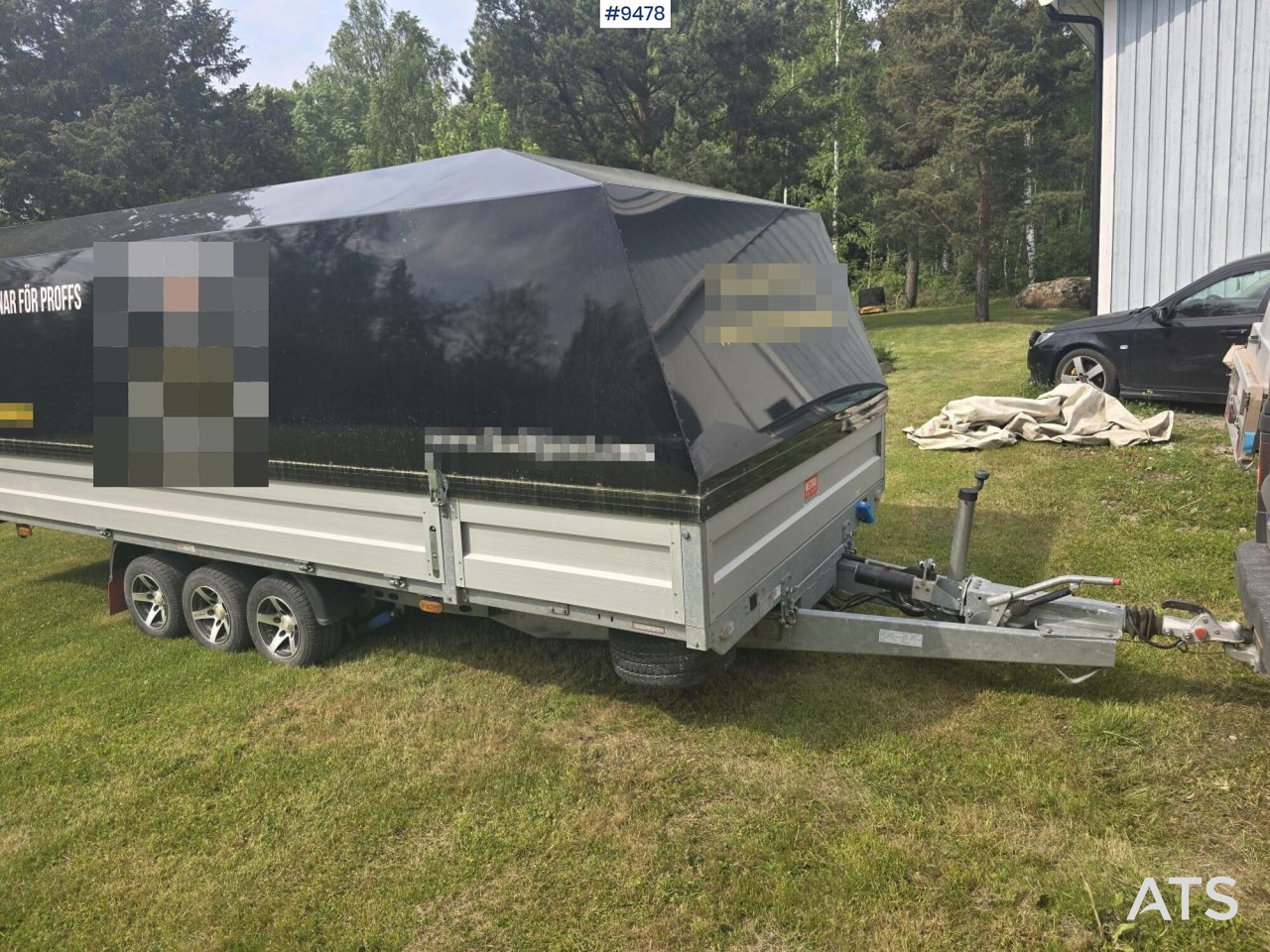 Trailer Agados Adam 15 with tipper and winch - Reboque basculante: foto 4 Trailer Agados Adam 15 with tipper and winch - Reboque basculante: foto 4