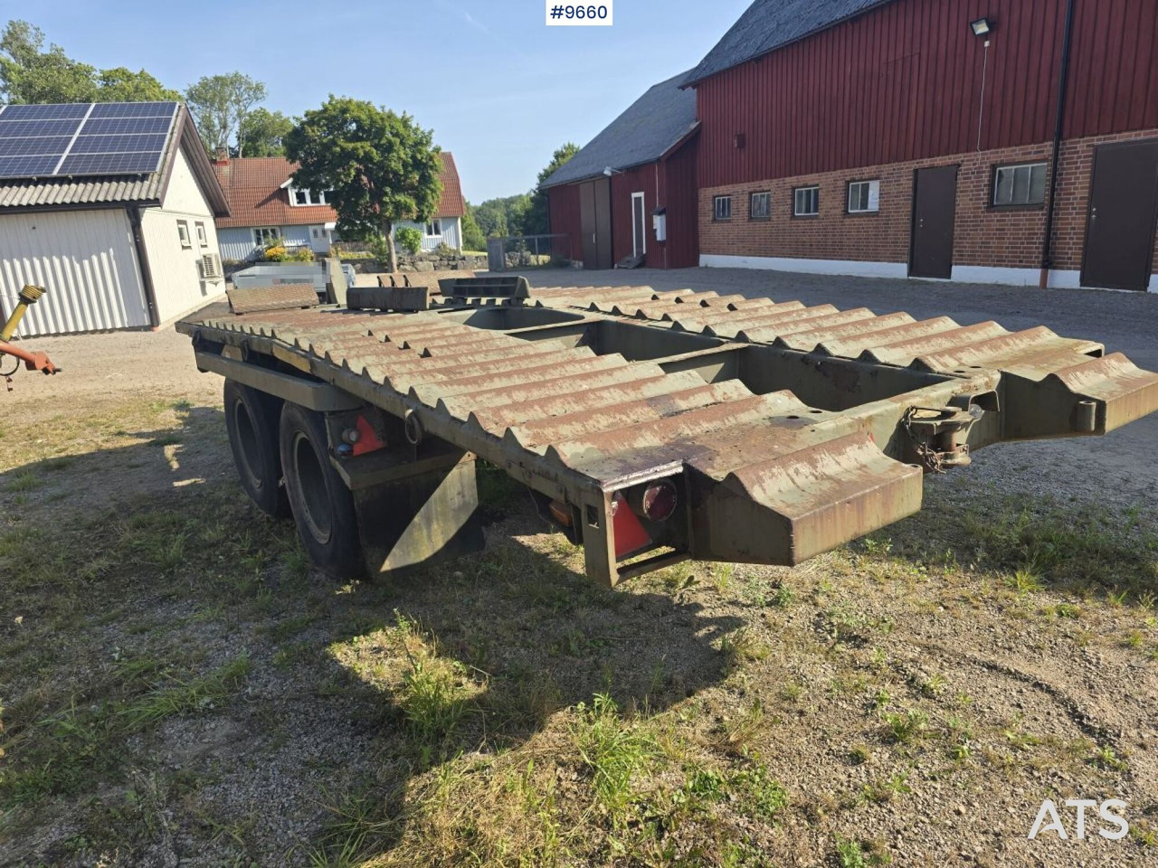 Transport trailer with automatic tipping - Reboque basculante: foto 1 Transport trailer with automatic tipping - Reboque basculante: foto 1