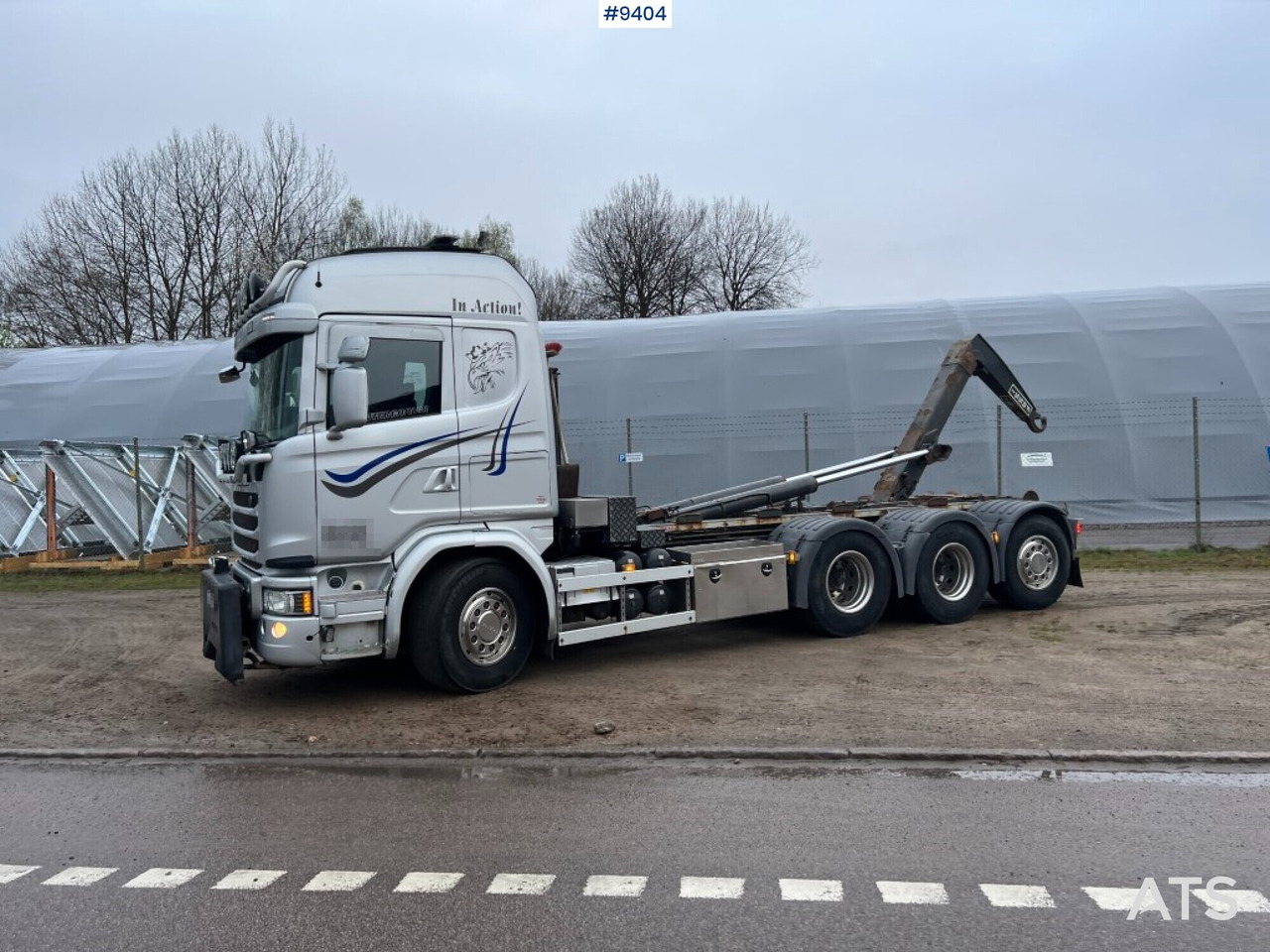 Tridem hooklift SCANIA G490 8X4*4 (VIDEO) - Camião polibenne: foto 1 Tridem hooklift SCANIA G490 8X4*4 (VIDEO) - Camião polibenne: foto 1