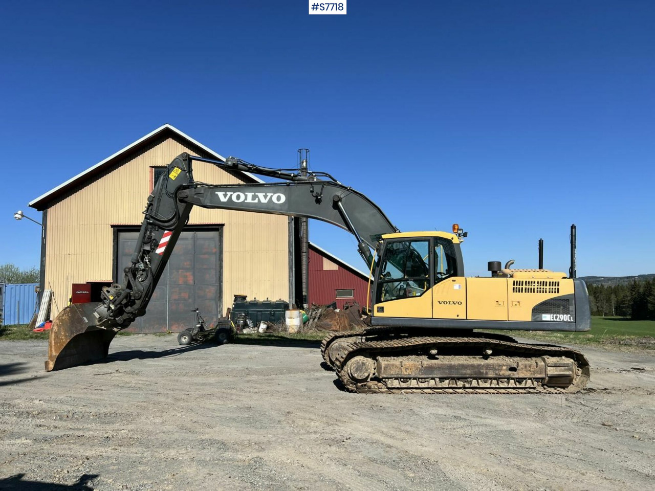 VOLVO EC 290 CL WITH DIGGING SYSTEM AND GEAR (SEE VIDEO) - Escavadeira: foto 2 VOLVO EC 290 CL WITH DIGGING SYSTEM AND GEAR (SEE VIDEO) - Escavadeira: foto 2