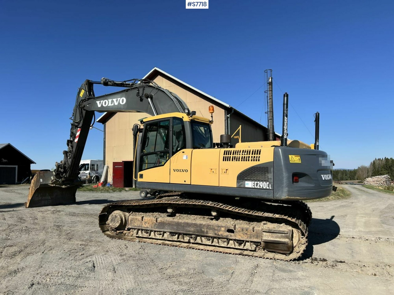 VOLVO EC 290 CL WITH DIGGING SYSTEM AND GEAR (SEE VIDEO) - Escavadeira: foto 3 VOLVO EC 290 CL WITH DIGGING SYSTEM AND GEAR (SEE VIDEO) - Escavadeira: foto 3