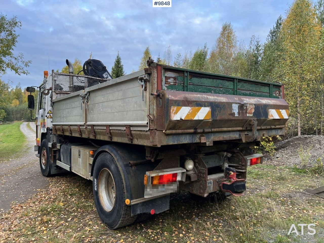 VOLVO FL7 4X2 Crane truck/Dump truck with Hiab071 crane - Camião basculante: foto 5 VOLVO FL7 4X2 Crane truck/Dump truck with Hiab071 crane - Camião basculante: foto 5