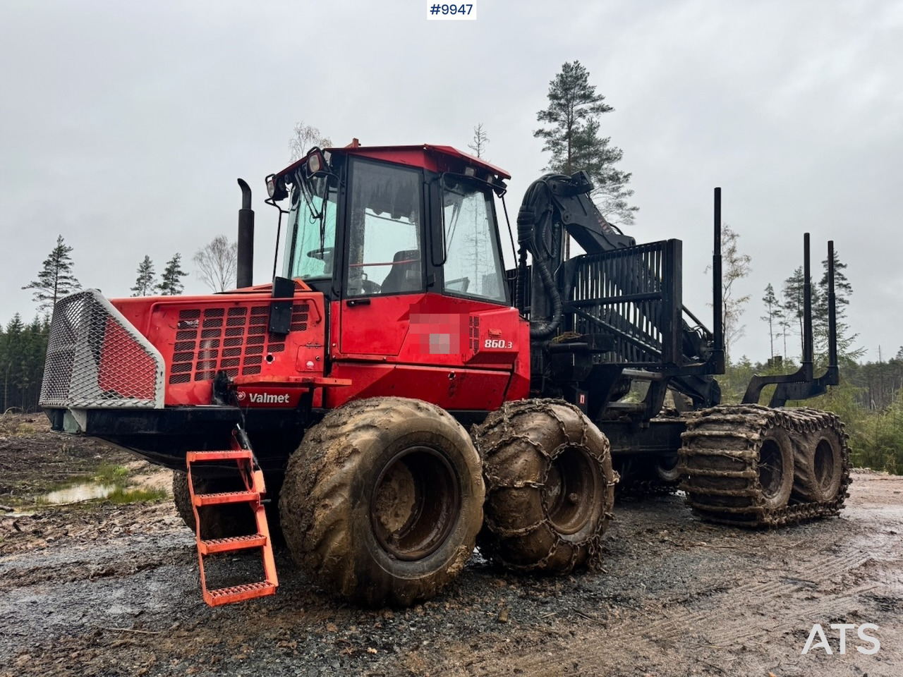 Valmet 860 forwarder (VIDEO) - Forwarder: foto 1 Valmet 860 forwarder (VIDEO) - Forwarder: foto 1