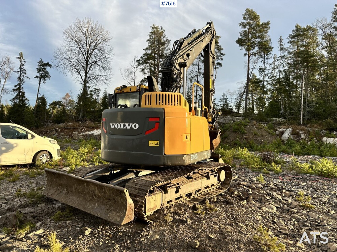 Volvo ECR145DL Crawler excavator with rotor and buckets - Escavadora de rastos: foto 4 Volvo ECR145DL Crawler excavator with rotor and buckets - Escavadora de rastos: foto 4