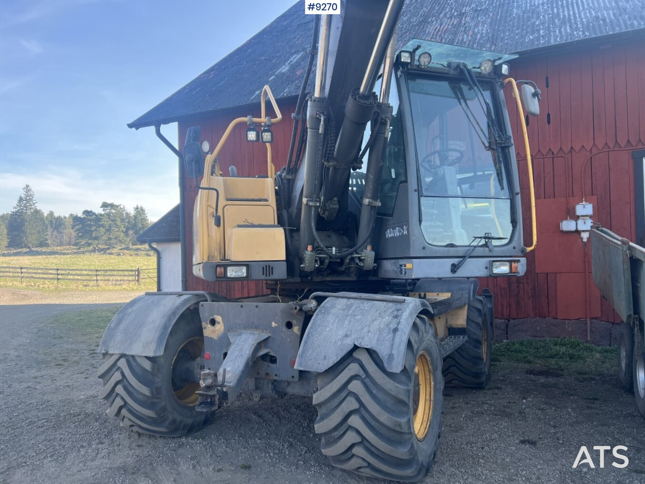 Volvo EW 160 C wheeled excavator (VIDEO) - Escavadeira de rodas: foto 3 Volvo EW 160 C wheeled excavator (VIDEO) - Escavadeira de rodas: foto 3