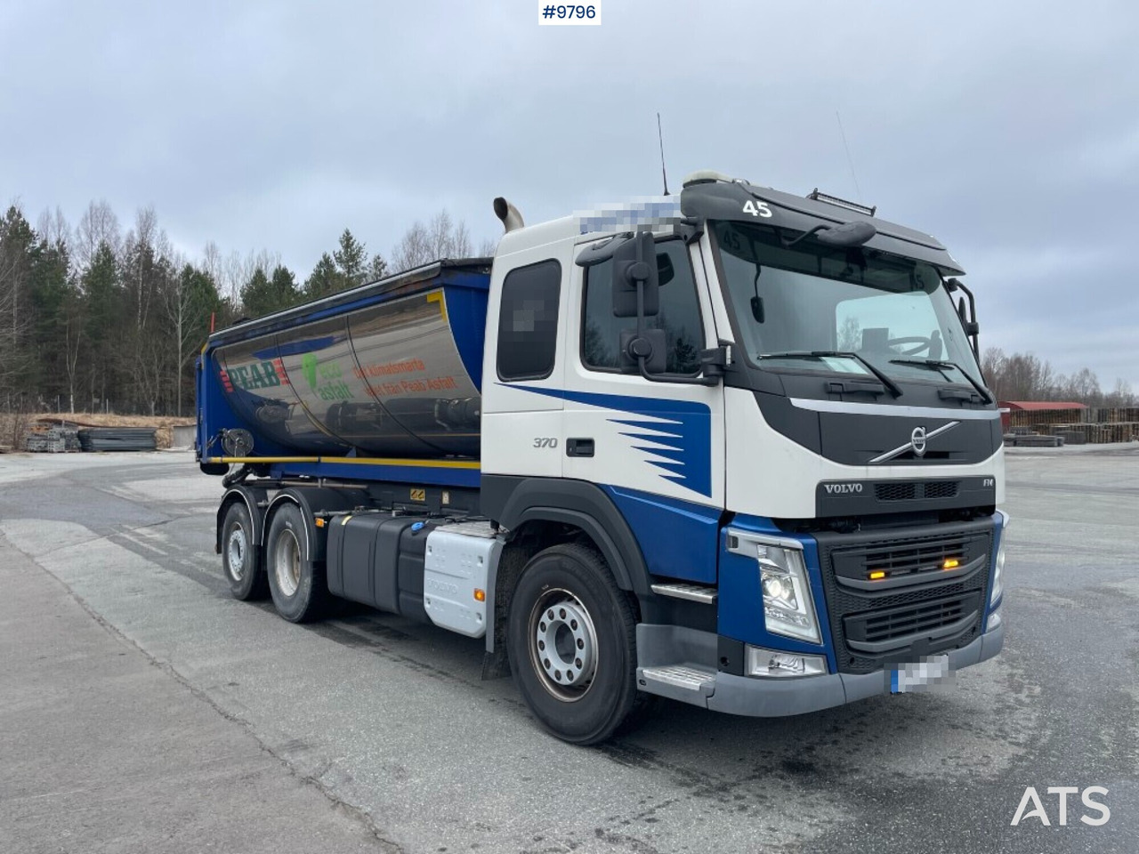 Volvo FM 370 6x2 Spreader truck - Camião basculante: foto 3 Volvo FM 370 6x2 Spreader truck - Camião basculante: foto 3