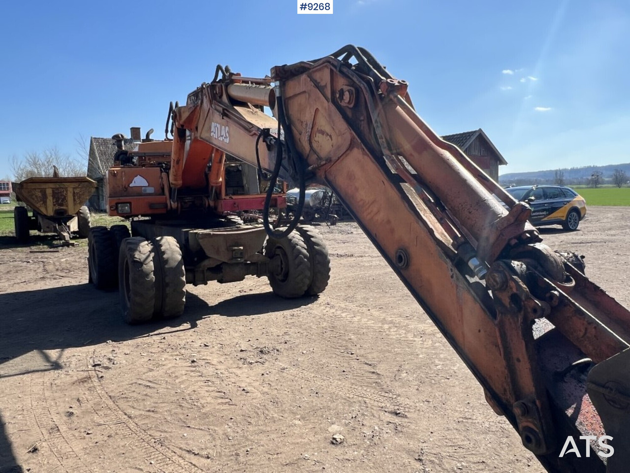 Wheel excavator Atlas 1302E - Rep object - Escavadeira de rodas: foto 3 Wheel excavator Atlas 1302E - Rep object - Escavadeira de rodas: foto 3
