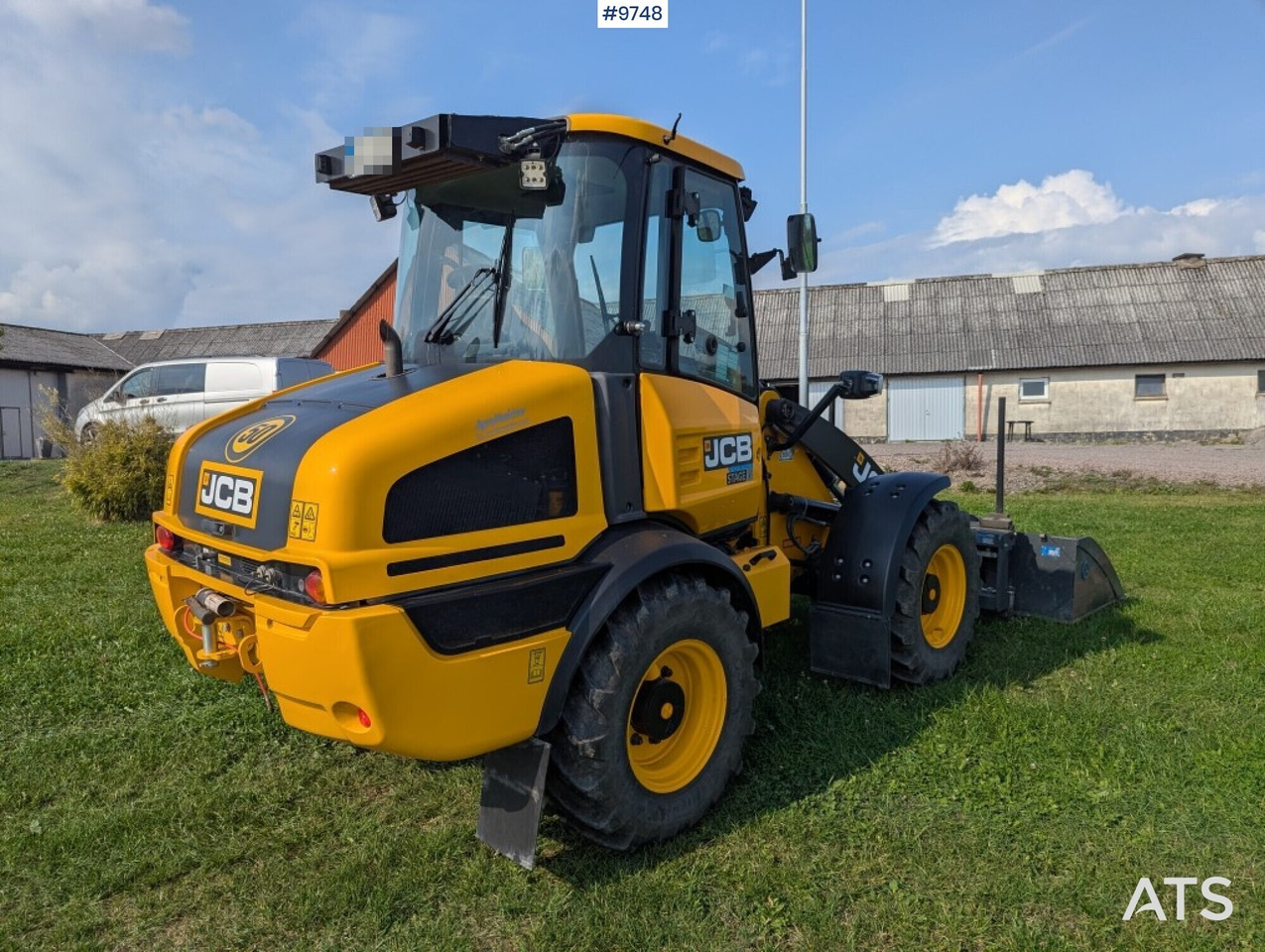 Wheel loader JCB 409 Stage V Nordic Edition 40km/h with attachments - Pá carregadora de rodas: foto 3 Wheel loader JCB 409 Stage V Nordic Edition 40km/h with attachments - Pá carregadora de rodas: foto 3