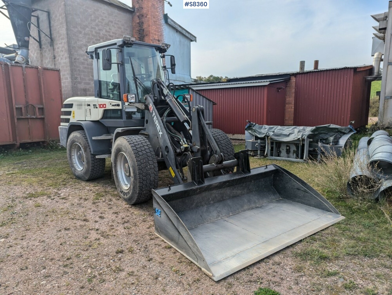 Wheeled Loader Terex TL100 with gear - Pá carregadora de rodas: foto 2 Wheeled Loader Terex TL100 with gear - Pá carregadora de rodas: foto 2