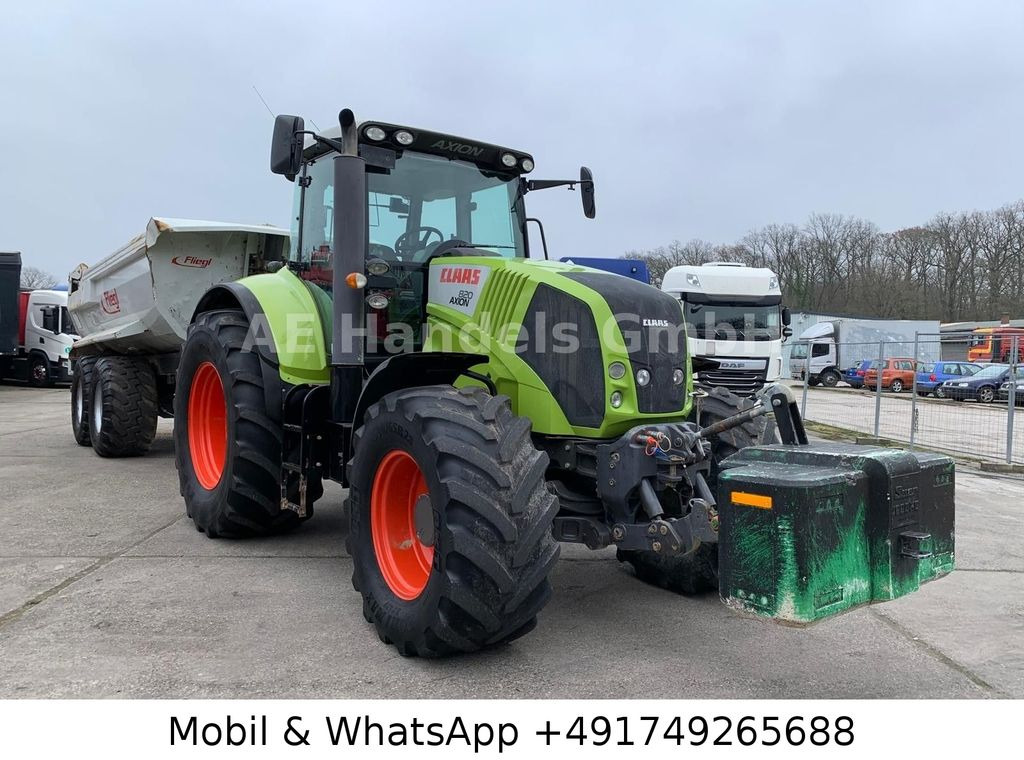 Claas Axion 820 4x4 *Straßen-Zulassung/CEBIS/AHK Claas Axion 820 4x4 *Straßen-Zulassung/CEBIS/AHK - Trator: foto 1 Claas Axion 820 4x4 *Straßen-Zulassung/CEBIS/AHK Claas Axion 820 4x4 *Straßen-Zulassung/CEBIS/AHK - Trator: foto 1