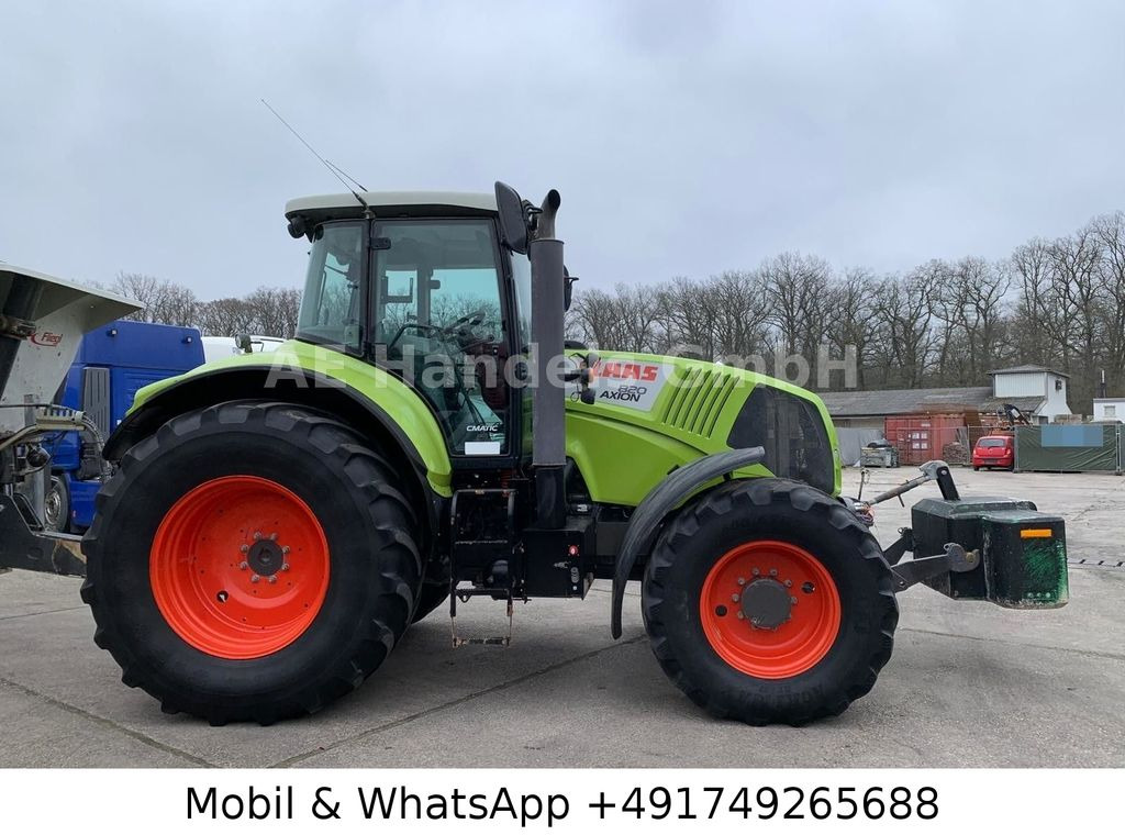 Claas Axion 820 4x4 *Straßen-Zulassung/CEBIS/AHK Claas Axion 820 4x4 *Straßen-Zulassung/CEBIS/AHK - Trator: foto 2 Claas Axion 820 4x4 *Straßen-Zulassung/CEBIS/AHK Claas Axion 820 4x4 *Straßen-Zulassung/CEBIS/AHK - Trator: foto 2