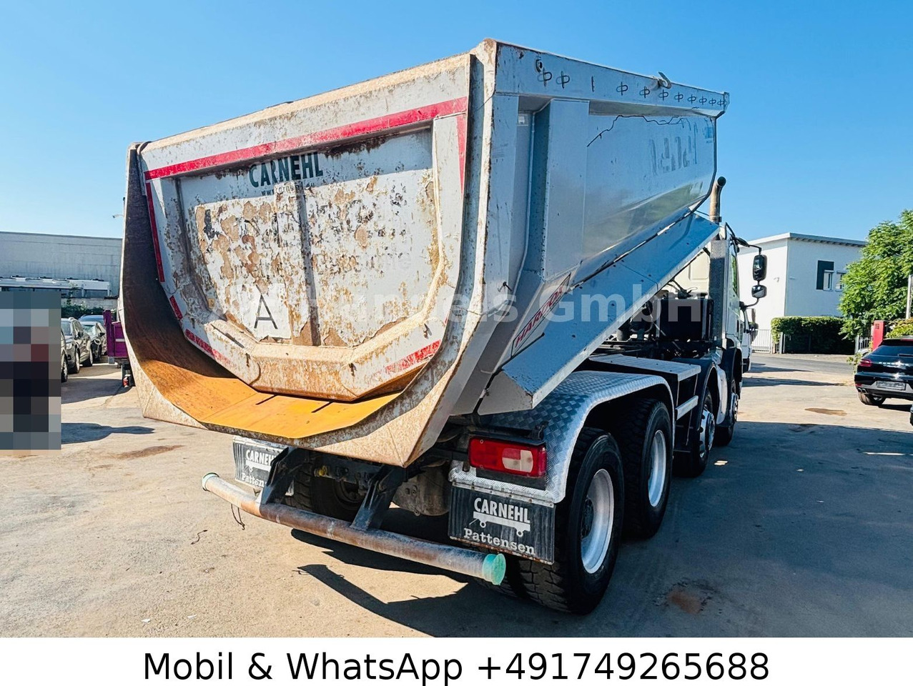 DAF CF 450 BB Carnehl Muldenkipper *Hardox/16,5m³ - Camião multibenne: foto 5 DAF CF 450 BB Carnehl Muldenkipper *Hardox/16,5m³ - Camião multibenne: foto 5