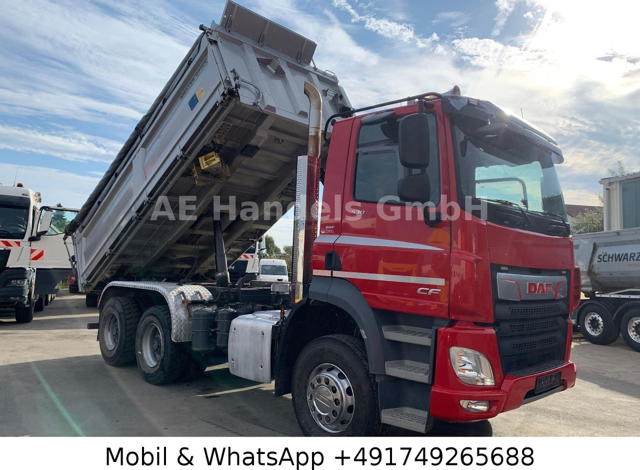 DAF CF 530 6x4 Meiller *Bobmatik/12m³/Standklima/AHK - Camião basculante: foto 1 DAF CF 530 6x4 Meiller *Bobmatik/12m³/Standklima/AHK - Camião basculante: foto 1