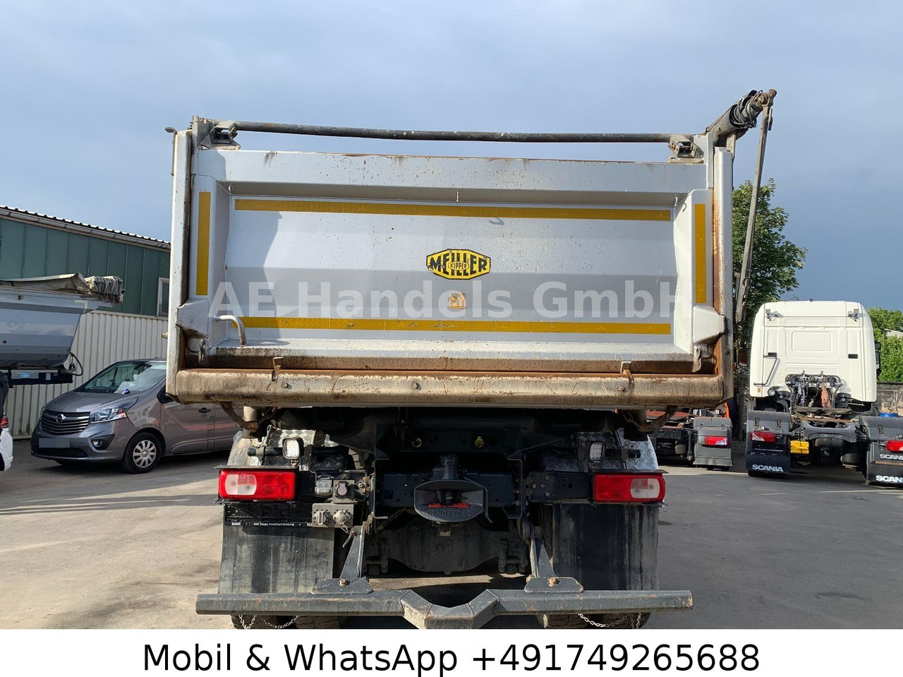 DAF CF 530 6x4 Meiller *Bobmatik/12m³/Standklima/AHK - Camião basculante: foto 5 DAF CF 530 6x4 Meiller *Bobmatik/12m³/Standklima/AHK - Camião basculante: foto 5