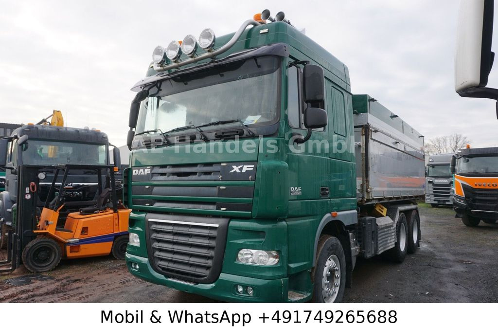 DAF XF 105.510 SC BL *Meiller-20m³/Alcoa/Rollplane - Camião basculante: foto 1 DAF XF 105.510 SC BL *Meiller-20m³/Alcoa/Rollplane - Camião basculante: foto 1