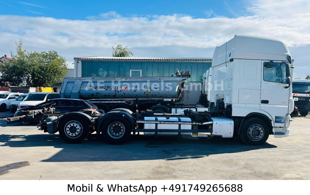 DAF XF480 SSC BDF *Retarder/Lenk+Lift/ACC/2xTank/AHK - Camião transportador de contêineres/ Caixa móvel: foto 2 DAF XF480 SSC BDF *Retarder/Lenk+Lift/ACC/2xTank/AHK - Camião transportador de contêineres/ Caixa móvel: foto 2