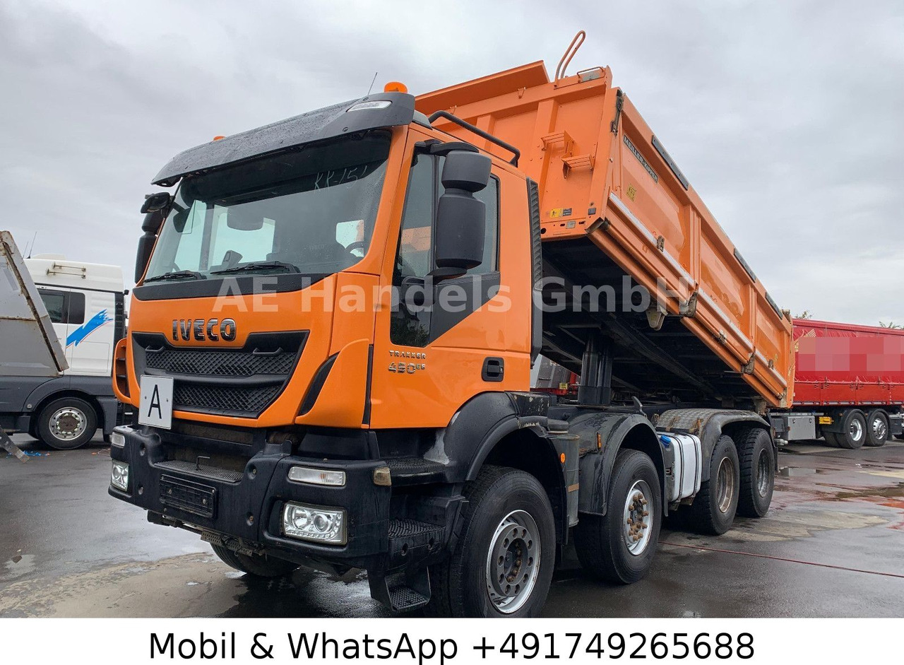 Iveco Trakker 450 E6 BB 8x4 Meiler *13m³/Bordmatik/AP - Camião basculante: foto 2 Iveco Trakker 450 E6 BB 8x4 Meiler *13m³/Bordmatik/AP - Camião basculante: foto 2