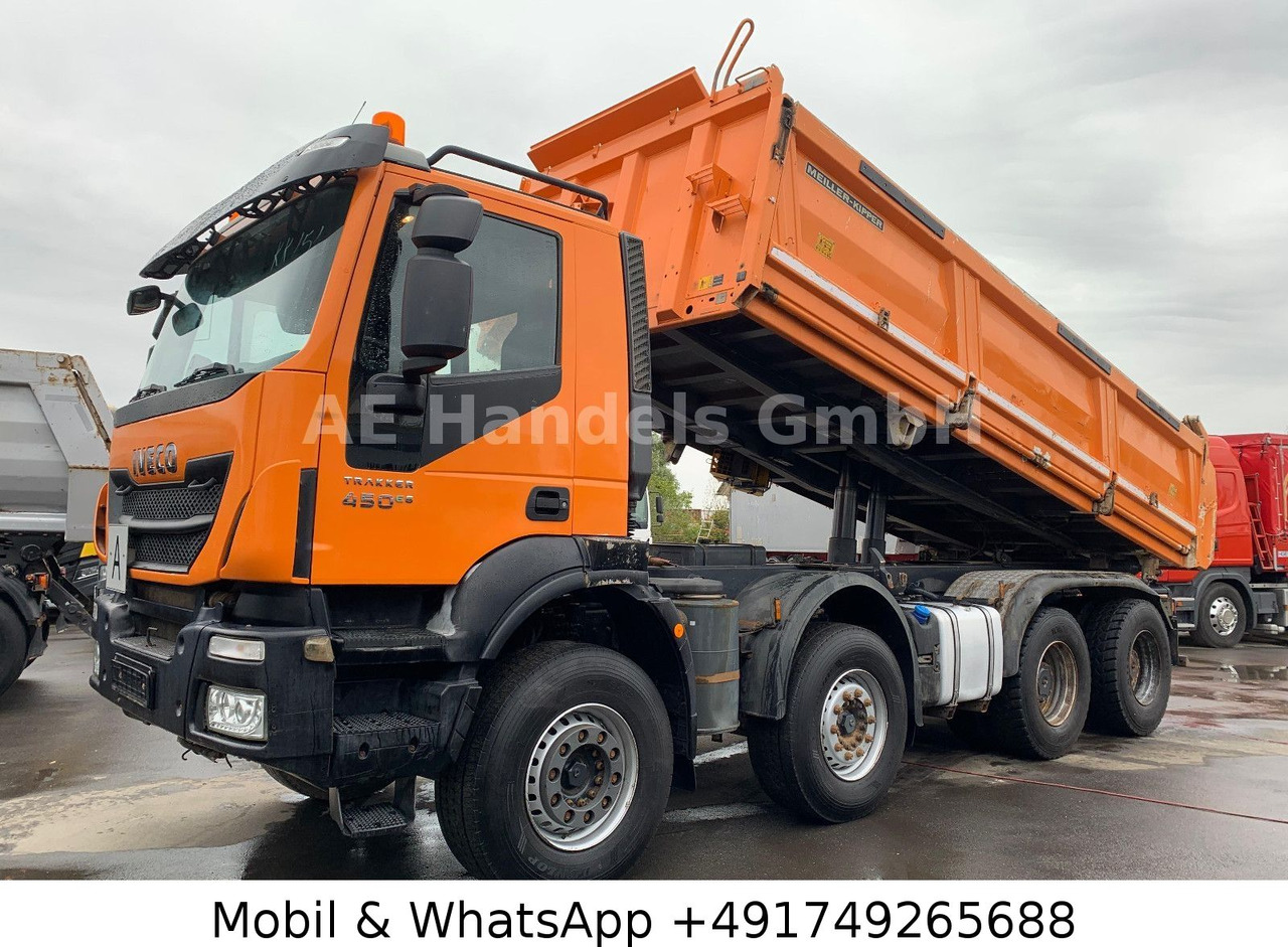 Iveco Trakker 450 E6 BB 8x4 Meiler *13m³/Bordmatik/AP - Camião basculante: foto 3 Iveco Trakker 450 E6 BB 8x4 Meiler *13m³/Bordmatik/AP - Camião basculante: foto 3