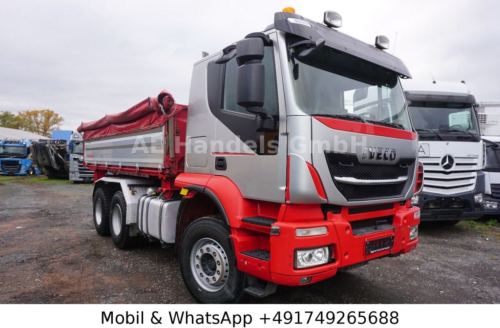 Camião basculante Iveco Trakker 500 BL 6x4 *Retarder/11m³/Wechselkipper: foto 9