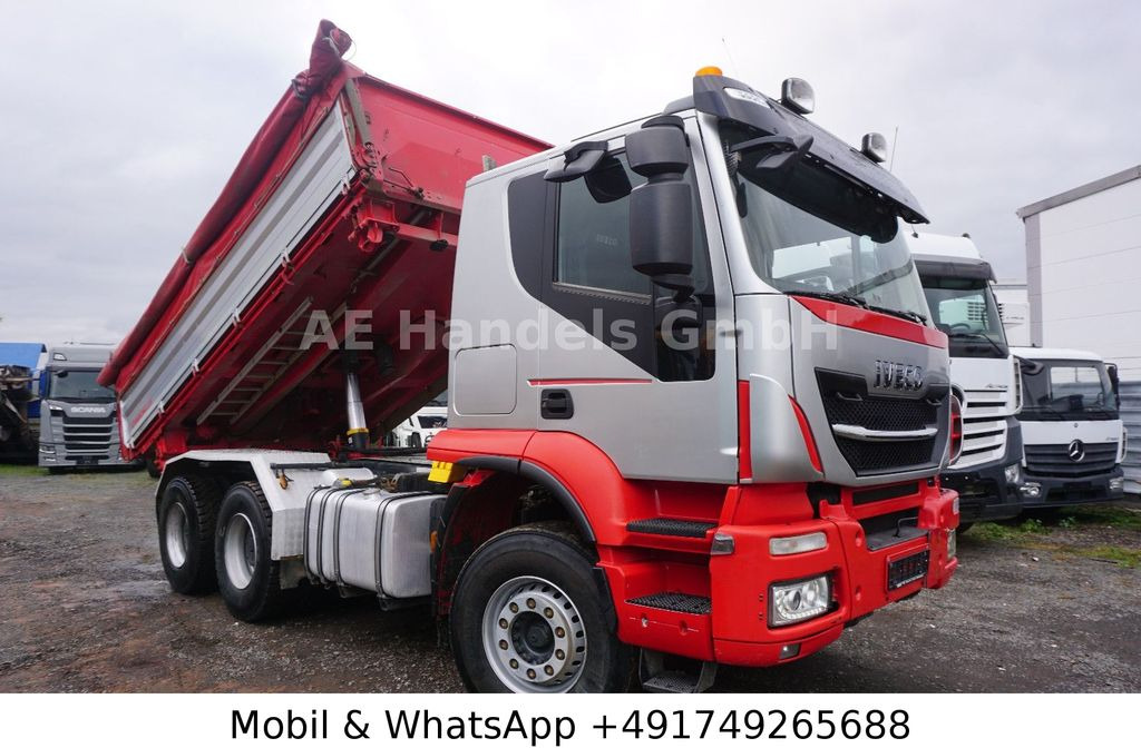 Camião basculante Iveco Trakker 500 BL 6x4 *Retarder/11m³/Wechselkipper: foto 8