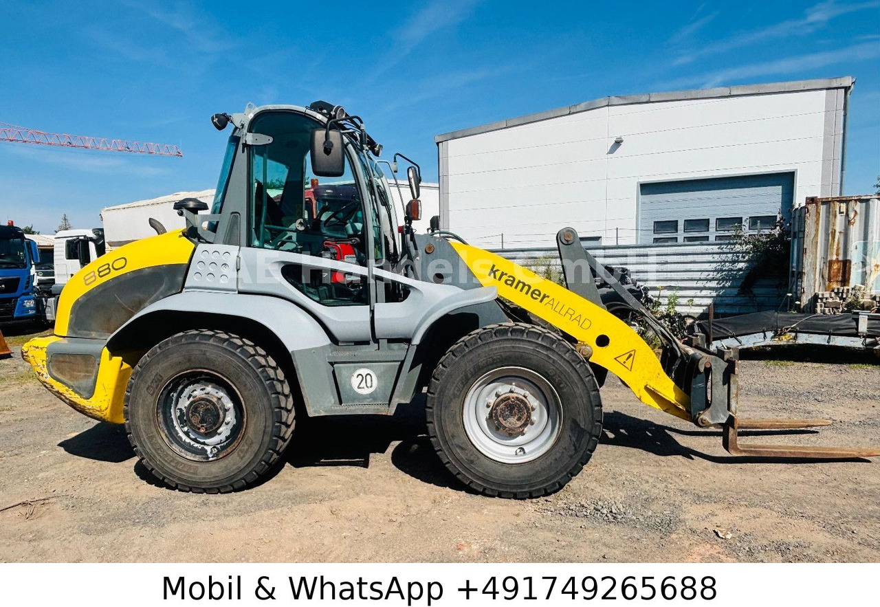 Kramer 880 Allrad *Schnellwechsler/2xSchaufel/1xGabel - Pá carregadora de rodas: foto 4 Kramer 880 Allrad *Schnellwechsler/2xSchaufel/1xGabel - Pá carregadora de rodas: foto 4