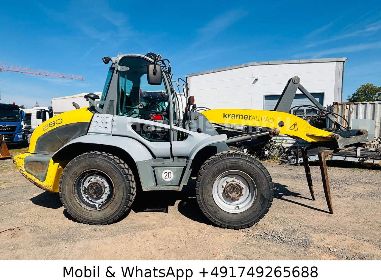 Kramer 880 Allrad *Schnellwechsler/2xSchaufel/1xGabel - Pá carregadora de rodas: foto 3 Kramer 880 Allrad *Schnellwechsler/2xSchaufel/1xGabel - Pá carregadora de rodas: foto 3