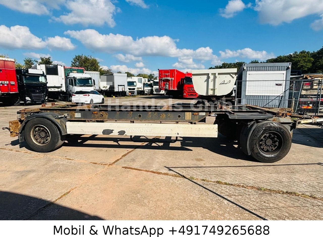 Krone AZW 18 BDF Drehschermel*Scheibenbremsen/VollLuft - Reboque chassi: foto 2 Krone AZW 18 BDF Drehschermel*Scheibenbremsen/VollLuft - Reboque chassi: foto 2