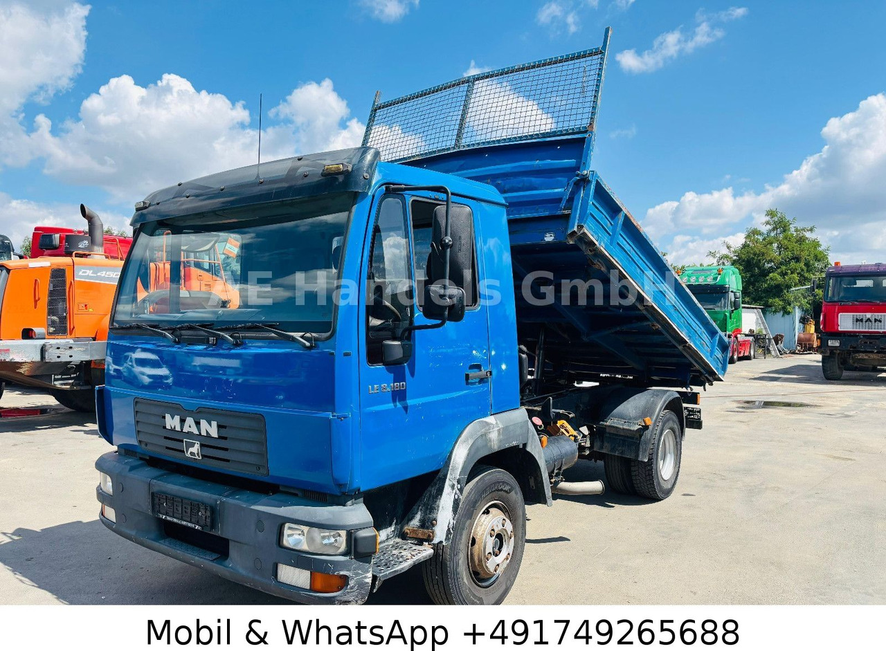 MAN LE 8.180 BB *Manual/Analog/MEILLER-4m³/TÜV-03.26 - Carrinha basculante: foto 1 MAN LE 8.180 BB *Manual/Analog/MEILLER-4m³/TÜV-03.26 - Carrinha basculante: foto 1