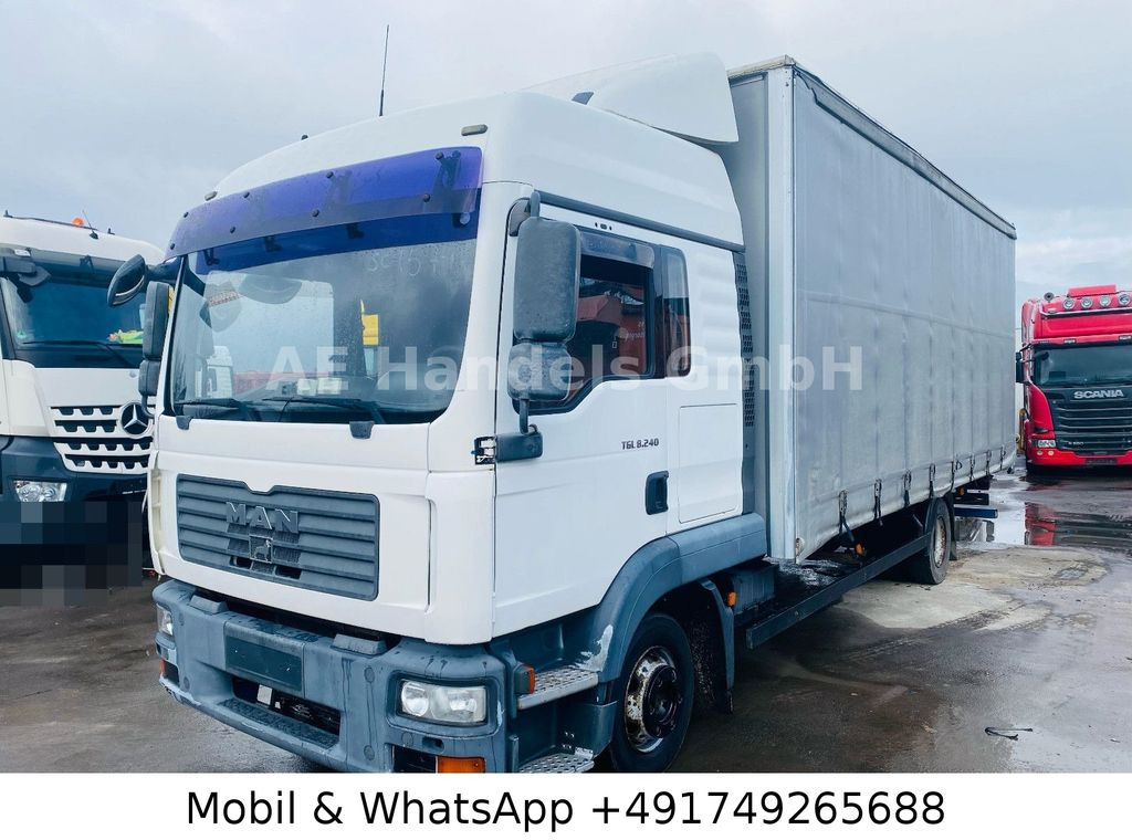 MAN TGL 8.240 LX BL *Manual / Klima / Tempomat - Carrinha de lona: foto 1 MAN TGL 8.240 LX BL *Manual / Klima / Tempomat - Carrinha de lona: foto 1