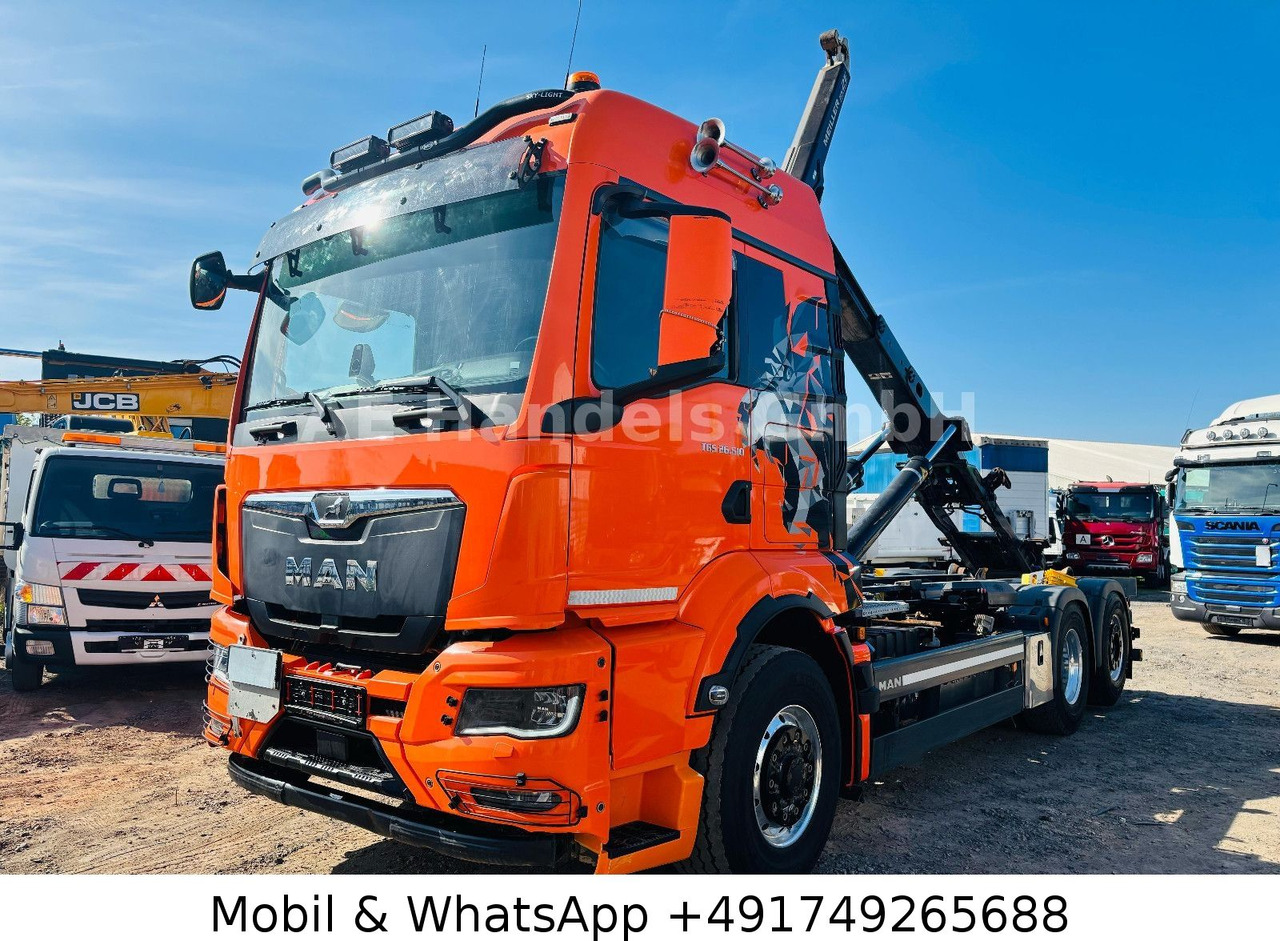 MAN TGS 26.510 6x4 BL HydroDrive Meiller *Pritarder - Camião polibenne: foto 1 MAN TGS 26.510 6x4 BL HydroDrive Meiller *Pritarder - Camião polibenne: foto 1