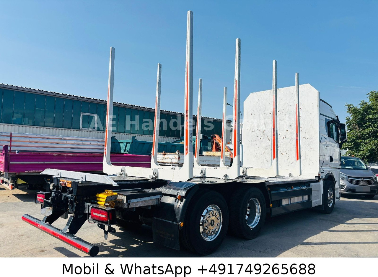 MAN TGX 26.510 GM LL 6x2 *Retarder/3.Lenk/Standklima - Camião de transporte de madeira: foto 3 MAN TGX 26.510 GM LL 6x2 *Retarder/3.Lenk/Standklima - Camião de transporte de madeira: foto 3