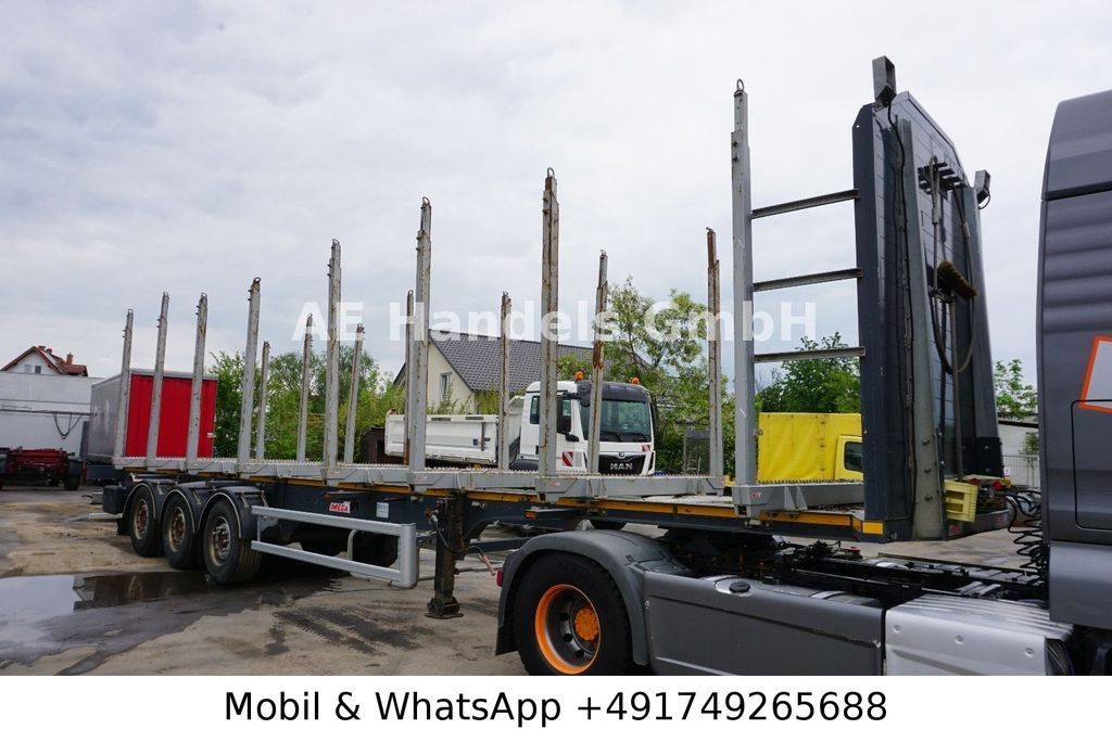 MEGA ND3-C231 Lang-Holz *8x Rungen / Liftachse - Semi-reboque transporte de madeira: foto 1 MEGA ND3-C231 Lang-Holz *8x Rungen / Liftachse - Semi-reboque transporte de madeira: foto 1