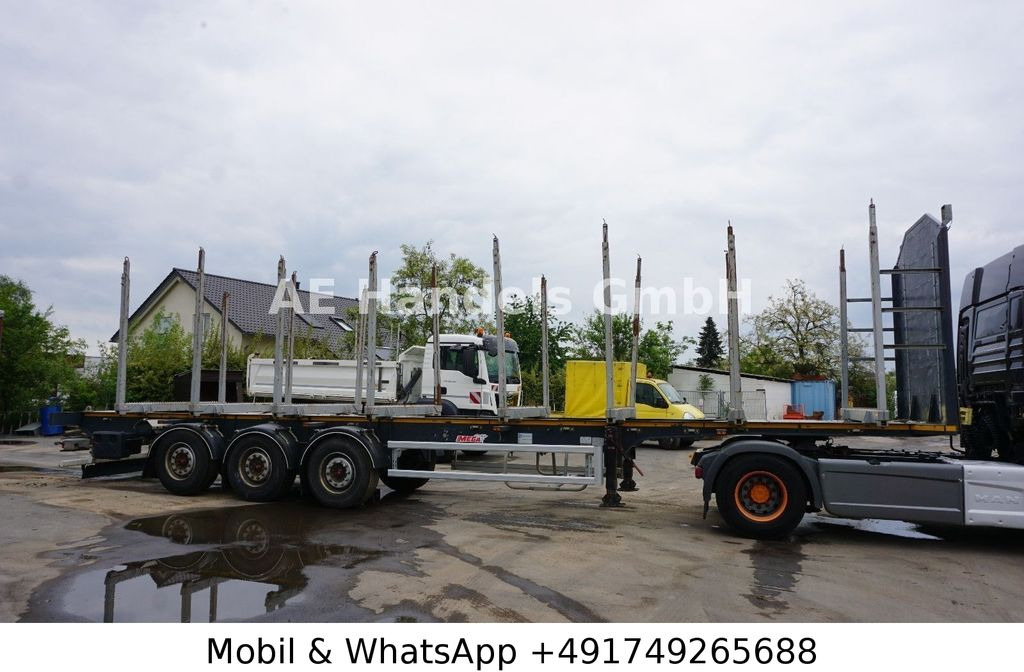 MEGA ND3-C231 Lang-Holz *8x Rungen / Liftachse - Semi-reboque transporte de madeira: foto 2 MEGA ND3-C231 Lang-Holz *8x Rungen / Liftachse - Semi-reboque transporte de madeira: foto 2