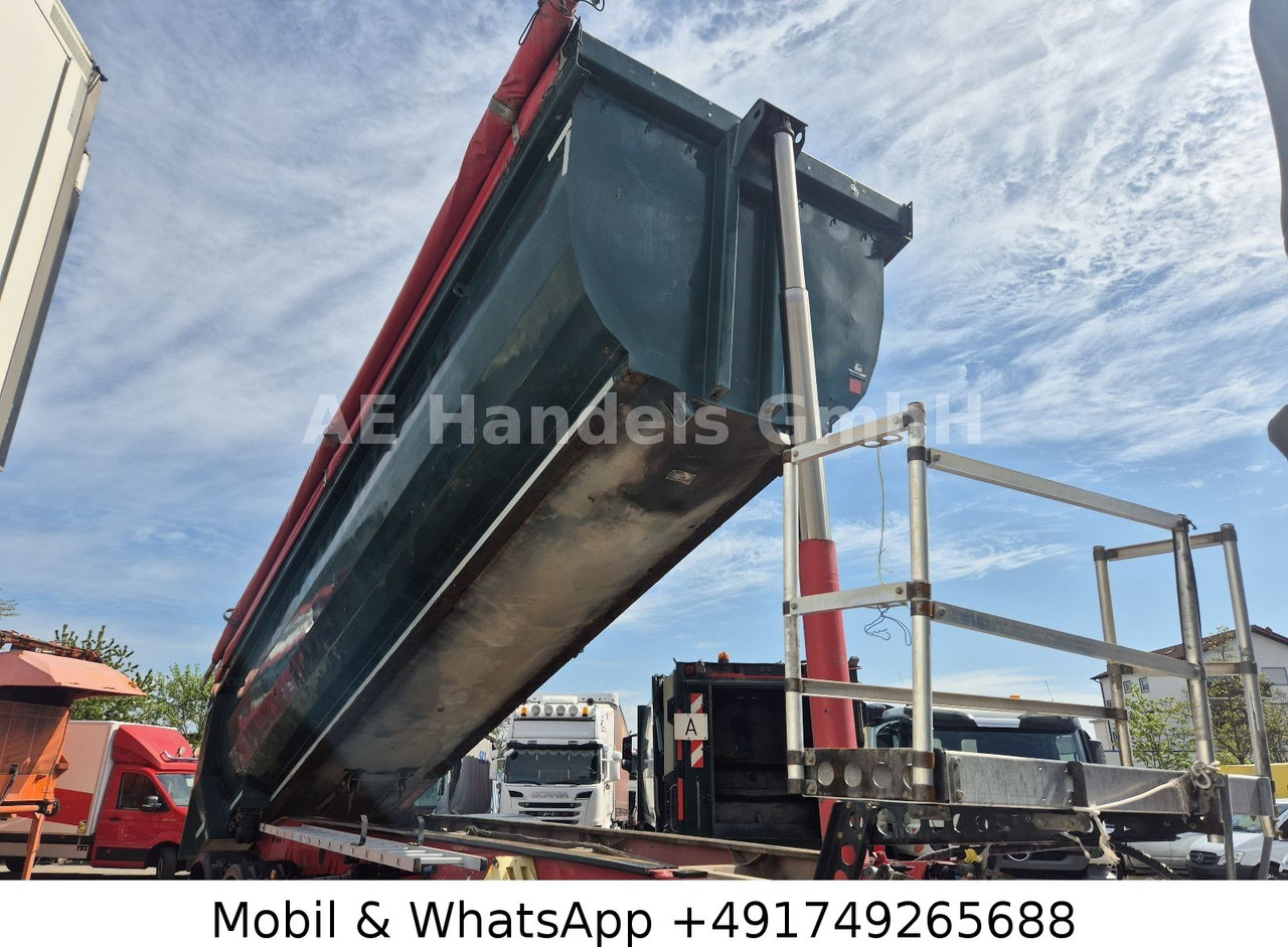 Meiller KISA 2 Stahl *24m³/1.Lift/Rollplane/Podest - Semi-reboque basculante: foto 1 Meiller KISA 2 Stahl *24m³/1.Lift/Rollplane/Podest - Semi-reboque basculante: foto 1
