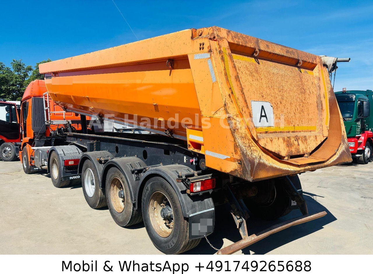 Meiller KISA 3 Stahl *24m³/1.Liftachse/Podest/Rollplane - Semi-reboque basculante: foto 4 Meiller KISA 3 Stahl *24m³/1.Liftachse/Podest/Rollplane - Semi-reboque basculante: foto 4