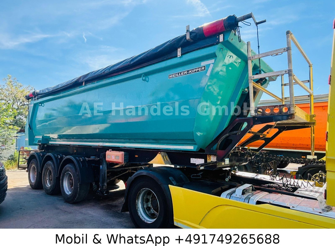 Meiller MHPS 12/27 Hardox *28m³/Liftachse/Podest - Semi-reboque basculante: foto 1 Meiller MHPS 12/27 Hardox *28m³/Liftachse/Podest - Semi-reboque basculante: foto 1