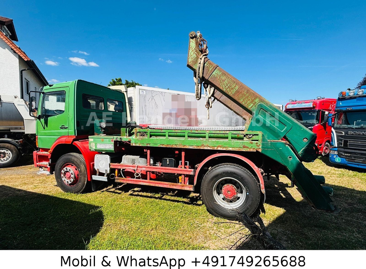 Mercedes-Benz 1823 M BB *Manual / MEILLER-AK-12-MT / Analog - Camião basculante, Camião grua: foto 2 Mercedes-Benz 1823 M BB *Manual / MEILLER-AK-12-MT / Analog - Camião basculante, Camião grua: foto 2