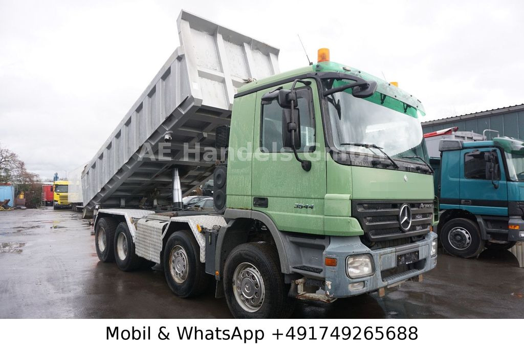 Mercedes-Benz Actros II 3244 8x4 BB Meiller *Bordmatik/3-Pedal - Camião basculante: foto 1 Mercedes-Benz Actros II 3244 8x4 BB Meiller *Bordmatik/3-Pedal - Camião basculante: foto 1