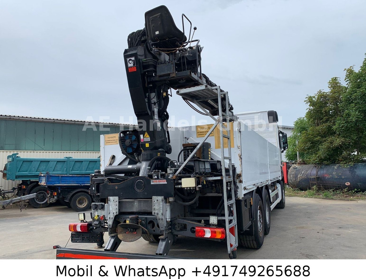 Mercedes-Benz Actros IV 2645 L LL 6x2 *Retarder/Hiab-177K-Pro - Camião grua: foto 5 Mercedes-Benz Actros IV 2645 L LL 6x2 *Retarder/Hiab-177K-Pro - Camião grua: foto 5