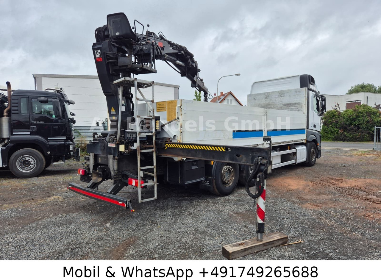 Mercedes-Benz Actros IV 2645 L LL 6x2 *Retarder/Hiab-177K-Pro - Camião de caixa aberta/ Plataforma, Camião grua: foto 5 Mercedes-Benz Actros IV 2645 L LL 6x2 *Retarder/Hiab-177K-Pro - Camião de caixa aberta/ Plataforma, Camião grua: foto 5